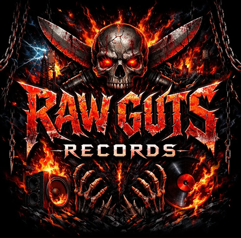 Raw Guts Records artwork